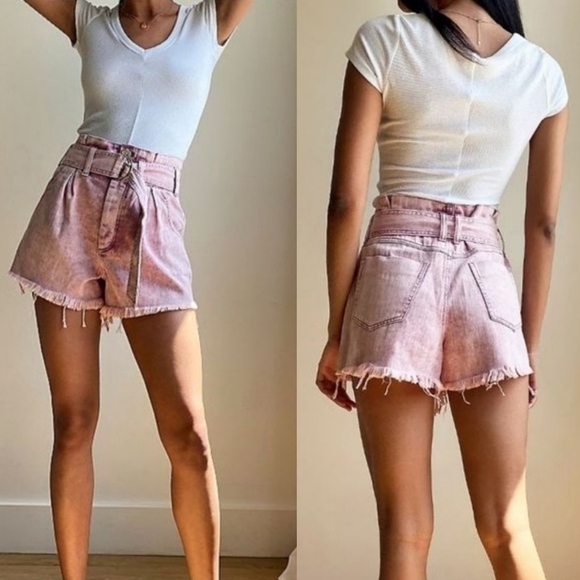 NEW $98 Free People See You Sometime Shorts XL - Picture 1 of 12